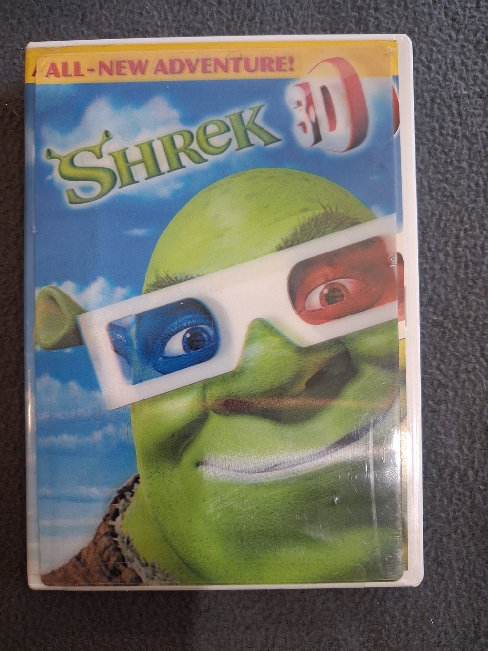 Shrek 3D Dvd